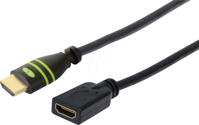 HDMI-4-EXT002 - High Speed HDMI Verlängerungskabel mit Ethernet, 0,2 m