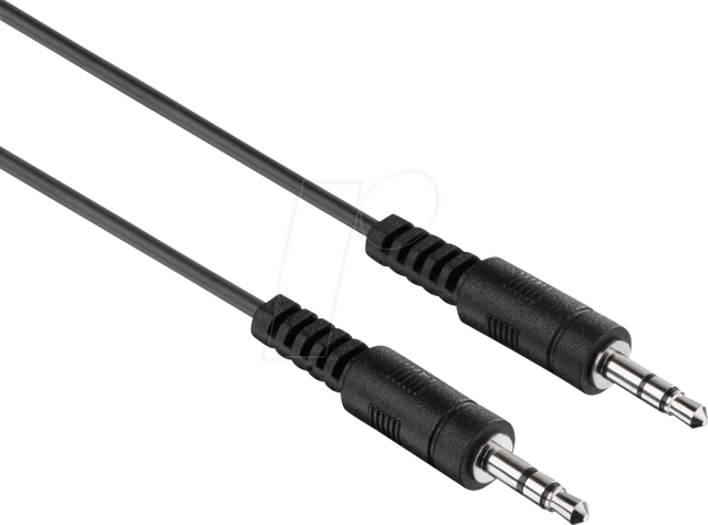 HDS C010-005-V2 - Audio Kabel, 3,5 mm Klinkenstecker , 0,5 m, schwarz