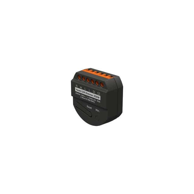 HEATIT 1444449 - 2-Kanal Schaltaktor, Z-Wave, Messfunktion