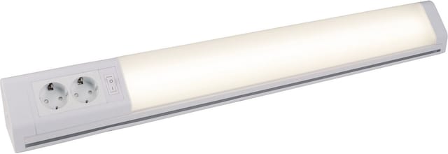 HEIT 28146 - LED Unterbauleuchte BONN 15W 762mm, ww, 2 Steckdosen