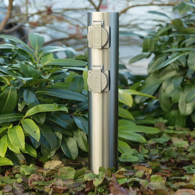 HEIT 35104 - Energieverteiler, 4-fach, Edelstahl