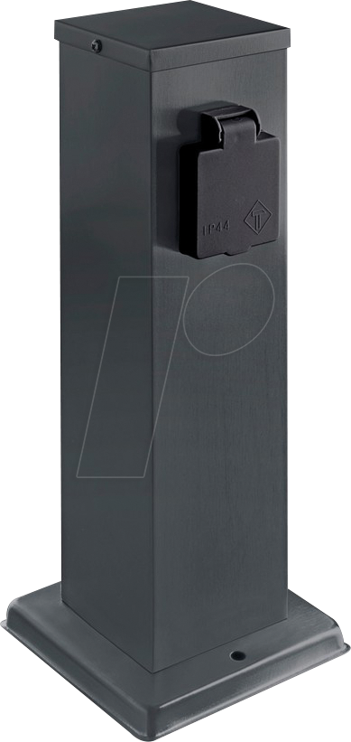HEIT HT-501334 - Energieverteiler BANGKOK, 2-fach, anthrazit