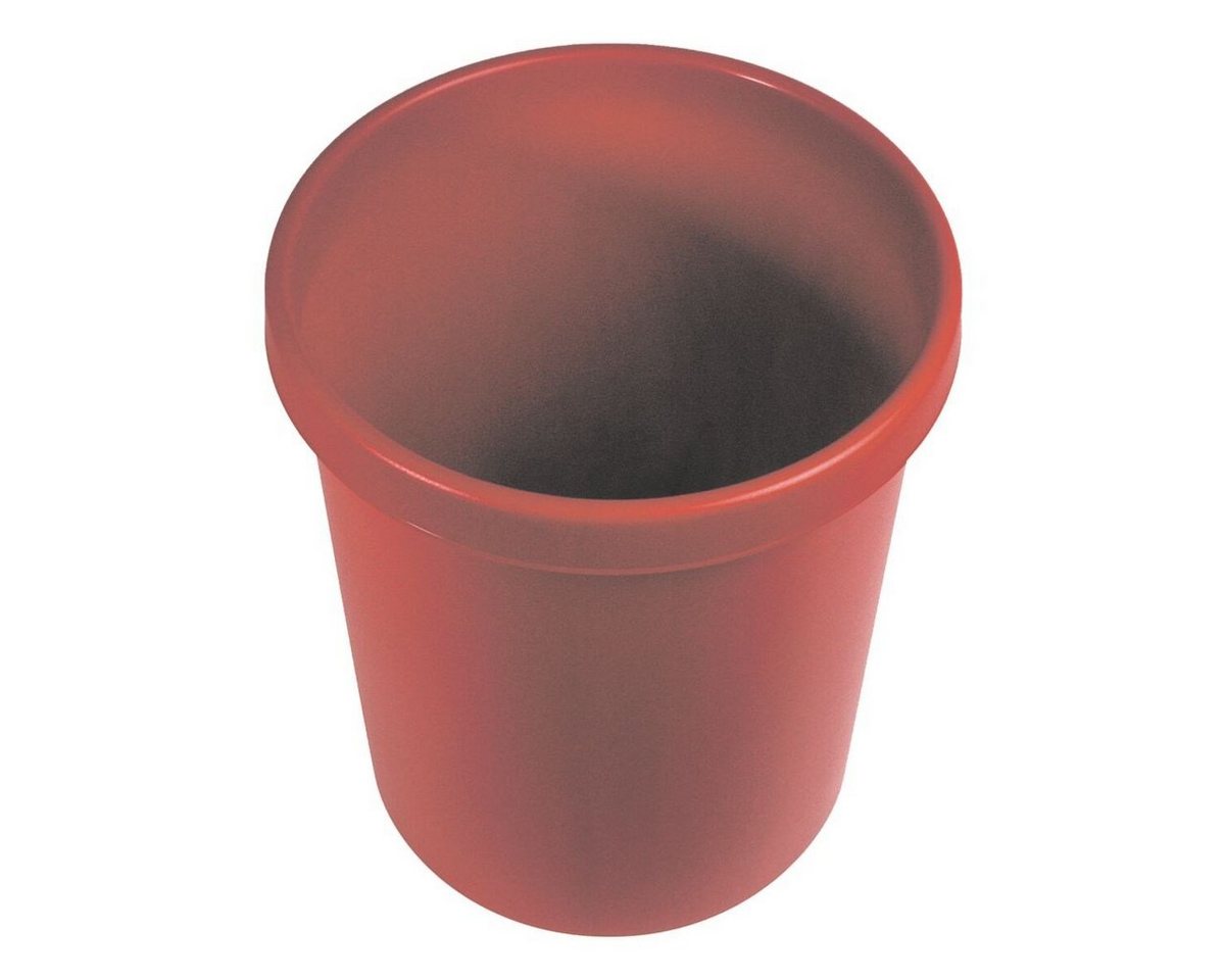 HELIT H61058-25 - Papierkorb 18 Liter, rot