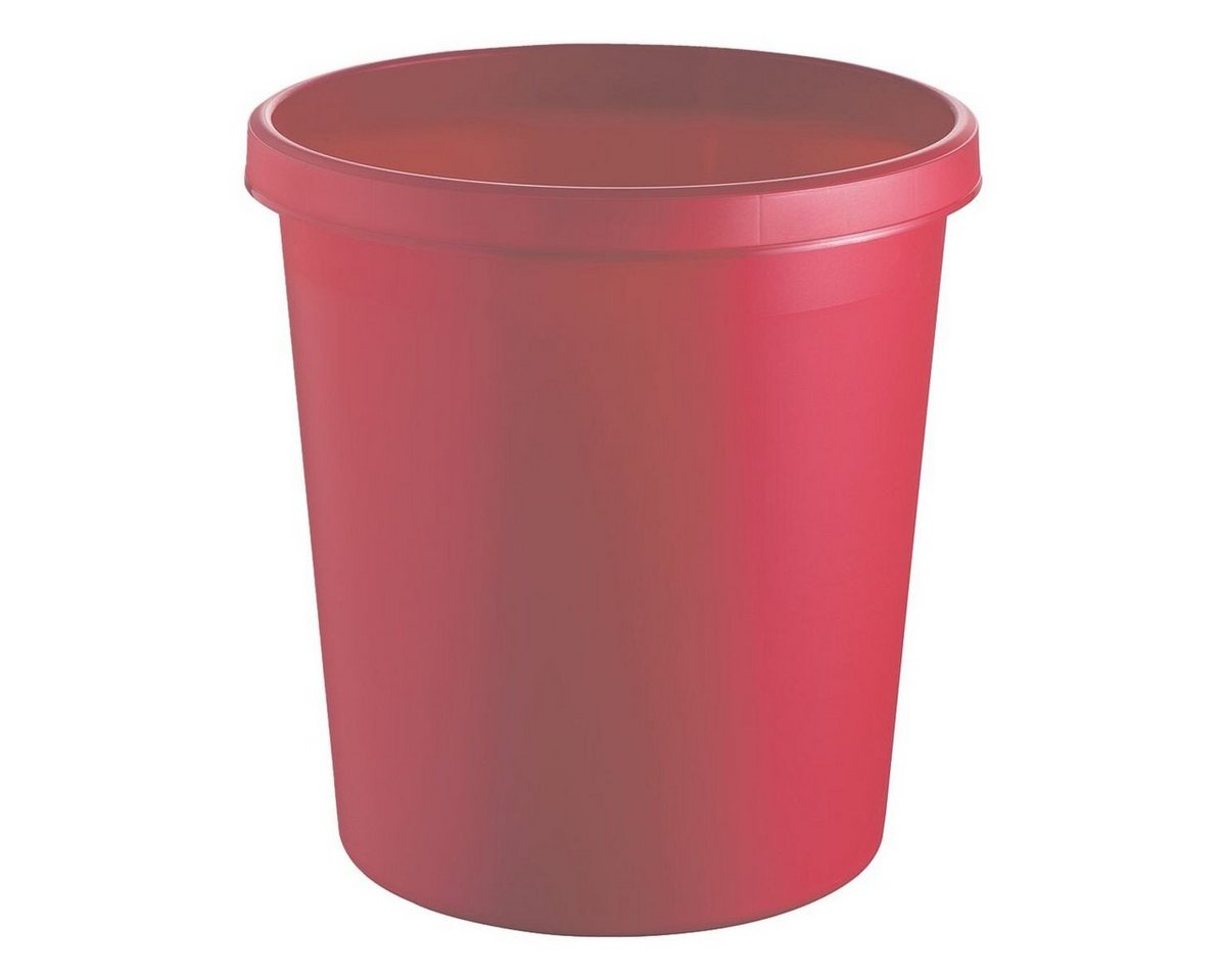 HELIT H61058-25 - Papierkorb 18 Liter, rot Bild 2