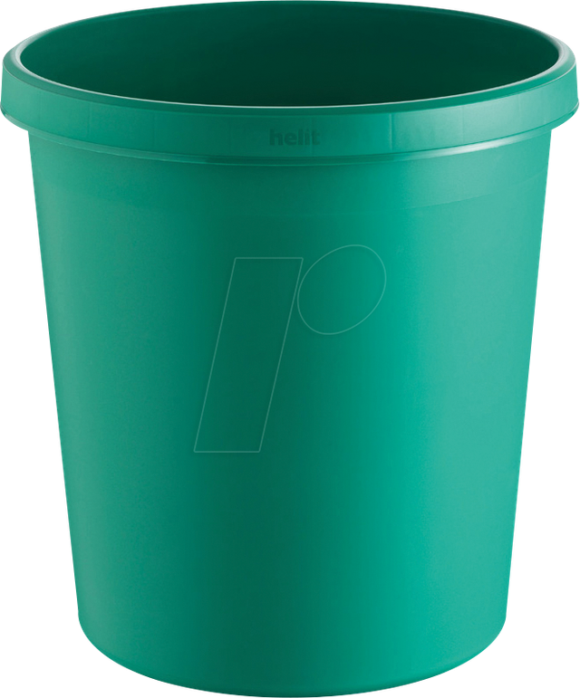 HELIT H61058-52 - Papierkorb 18 Liter, grün