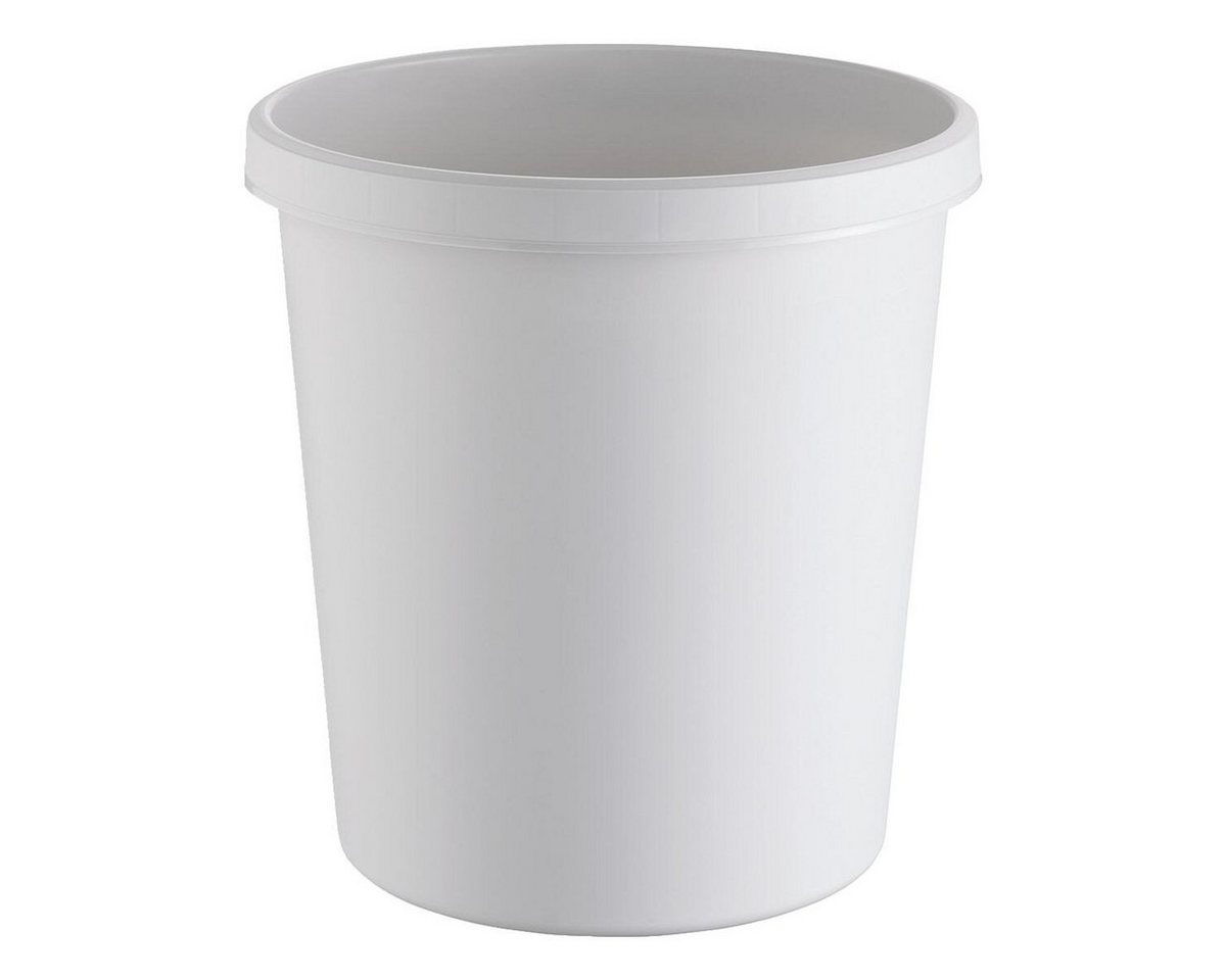 HELIT H61058-82 - Papierkorb 18 Liter, lichtgrau