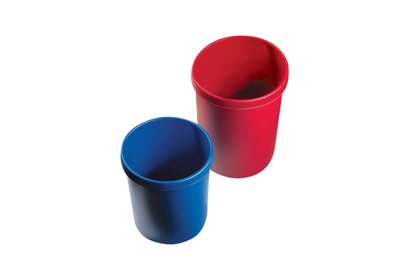 HELIT H61061-25 - Papierkorb 30 Liter, rot