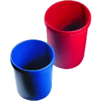 HELIT H61062-25 - Papierkorb 45 Liter, rot