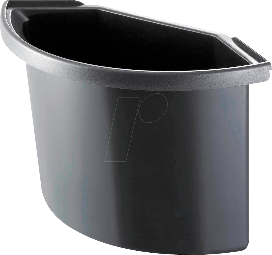 HELIT H61067-95 - Abfalleinsatz schwarz ohne Deckel für Papierkorb 2 Liter