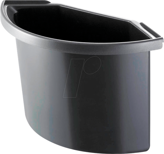HELIT H61067-95 - Abfalleinsatz schwarz ohne Deckel für Papierkorb 2 Liter