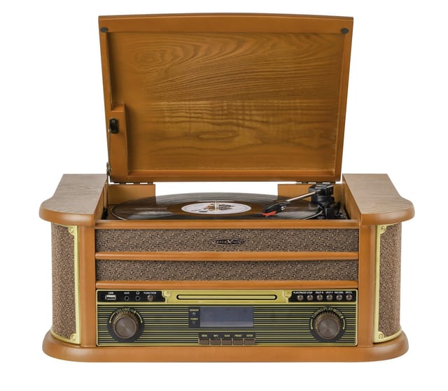 HIF-2002DAB - Retro HiFi Anlage mit Encoding-Funktion