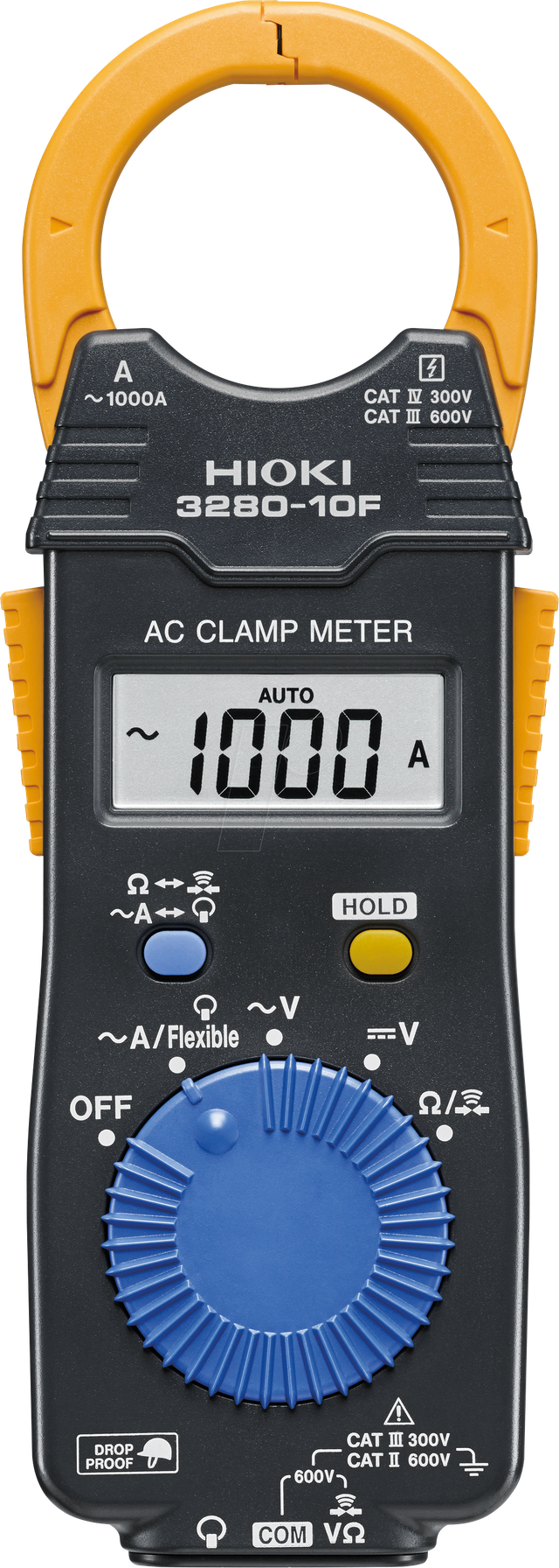 HIOKI 3280-10F - Stromzange, digital, AC/DC, bis 1000 A