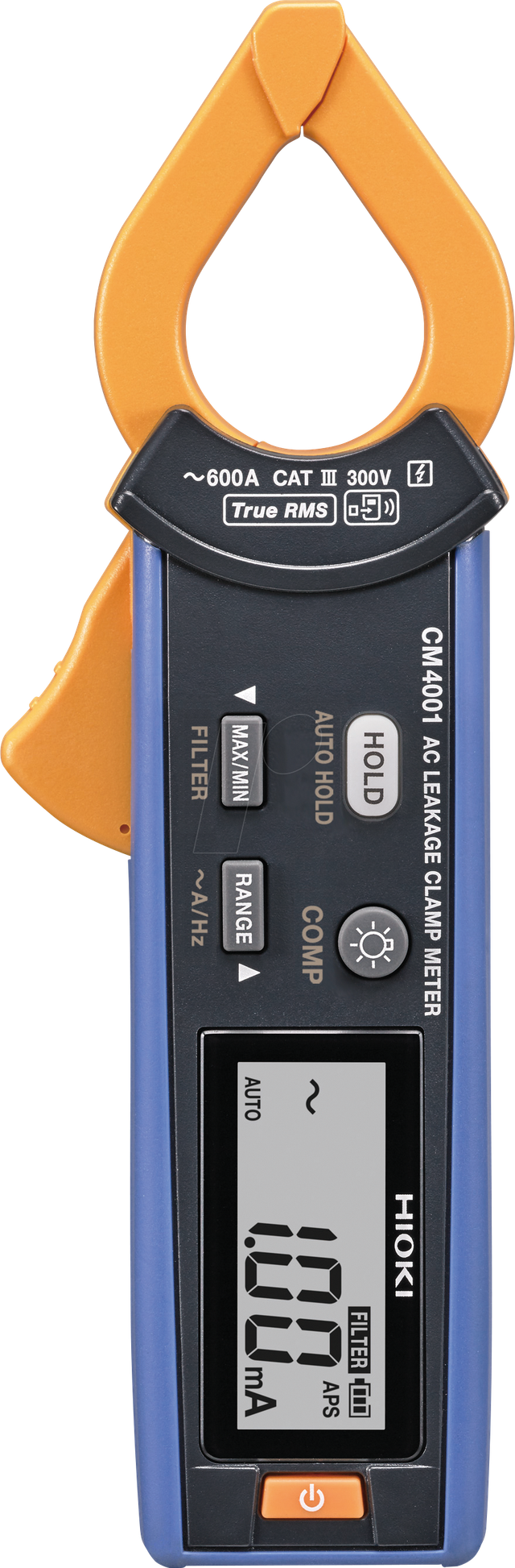 HIOKI CM4001 - Stromzange, digital, AC, bis 600 A
