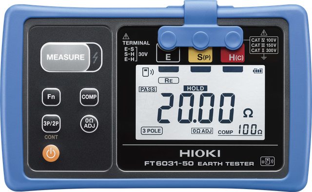 HIOKI FT6031-50 - Erdungsmessgerät FT6031-50, bis 2000 Ohm, IP67
