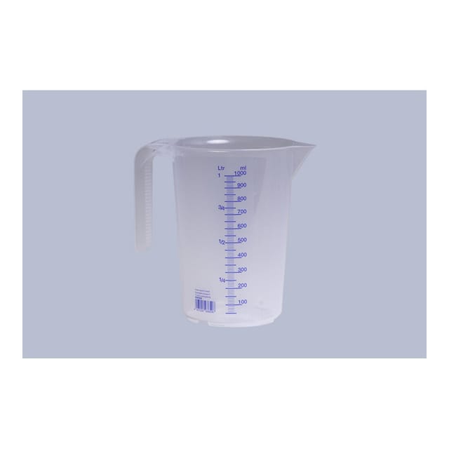HND 936500 - Hünersdorff Messbecher transparent 1,0 l