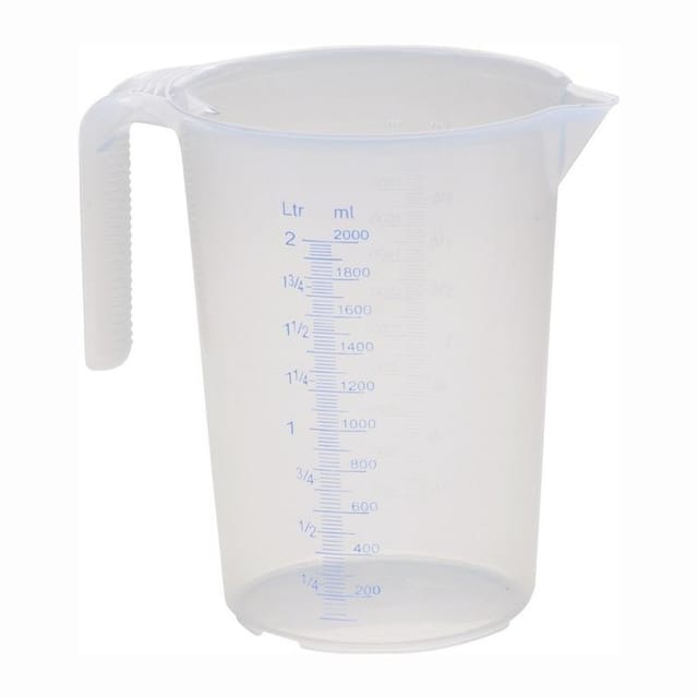 HND 937500 - Hünersdorff Messbecher transparent 2,0 l