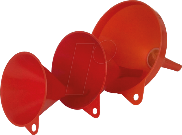 HND 950600 - Hünersdorff Trichter Set HD-PE 14,0+16,4+20,8 cm