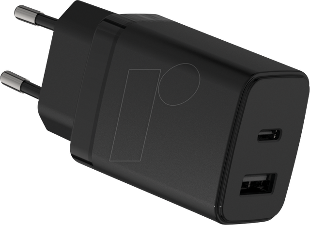 HNP 30EU-1C1A - USB-Ladegerät, 30 W, 1x USB-A, 1x USB-C, GaN