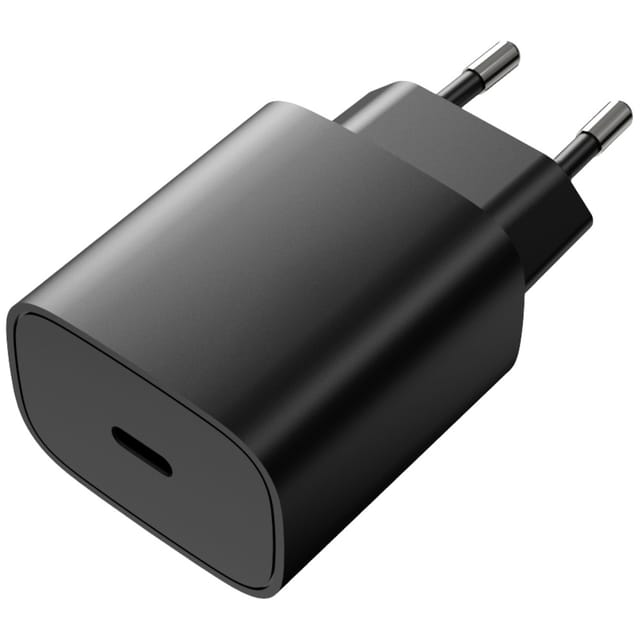 HNP 30EU-CPD - USB-Ladegerät, 30 W, 5-20 V, USB-C, PD 3.0, QC 3.0, schwarz
