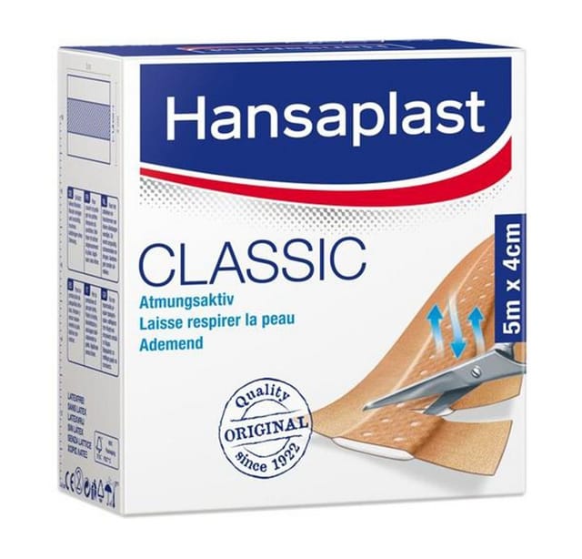 HNP CL 5MX4CM - Hansaplast Classic Standard 5 m x 4 cm