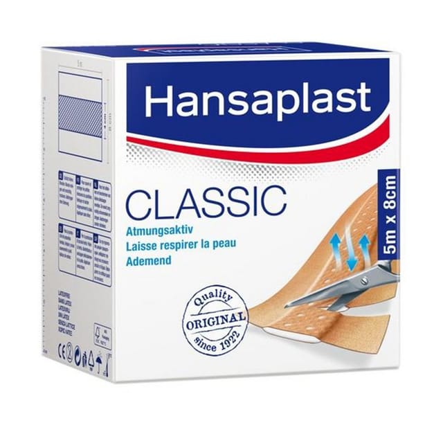 HNP CL 5MX8CM - Hansaplast Classic Standard 5 m x 8 cm