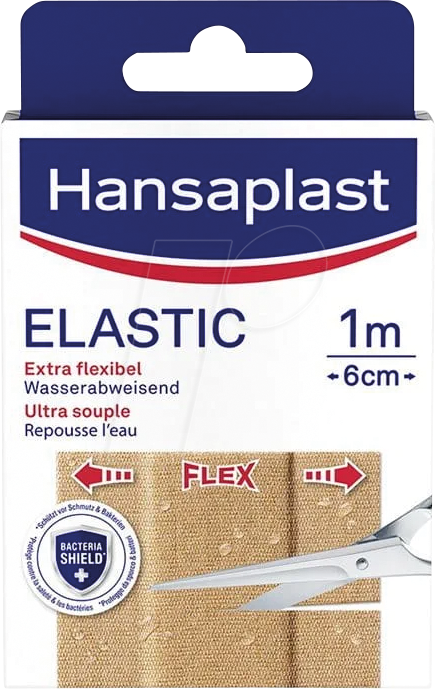 HNP EL 1MX6CM - Hansaplast Elastic 1 m x 6 cm