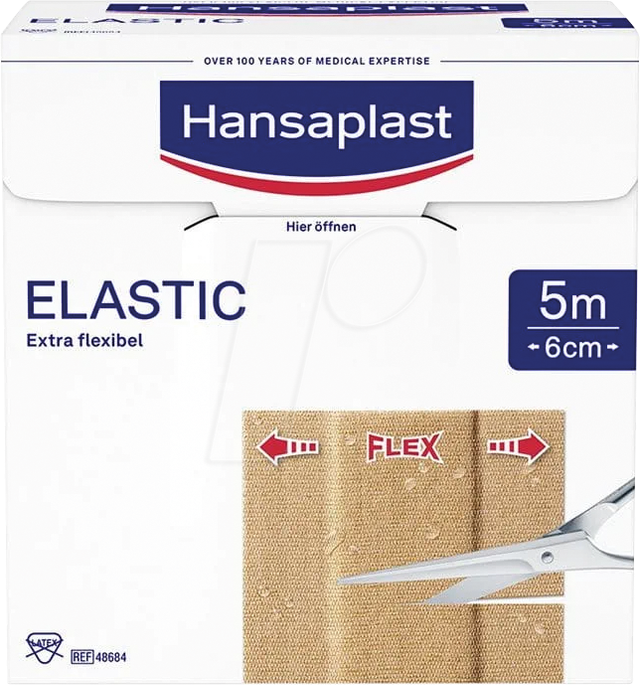 HNP EL 5MX6CM - Hansaplast Elastic 5 m x 6 cm