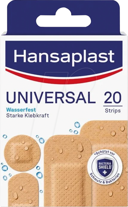 HNP UV 20STRIPS - Hansaplast Universal, Streifen, 4 Größen