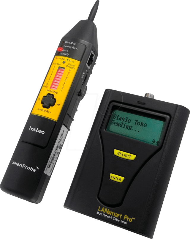 HOBBES 256003PK - LANsmart Pro & SmartProbe Kit, Netzwerktestset