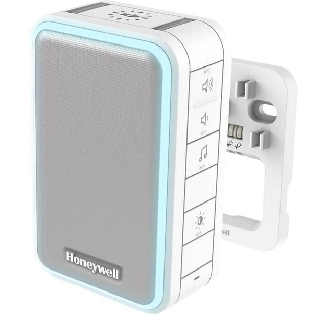 HONEY DW315S - Türgong mit LED-Blitzlicht, weiß