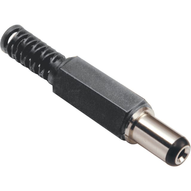 HS 10-9 - Hohlstecker Knickschutz, Ø außen: 3,8 mm, Ø innen: 1,0 mm