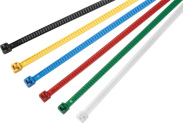 HT 115-00008 - 25x Kabelbinder lösbar 195x4,7 mm, natur