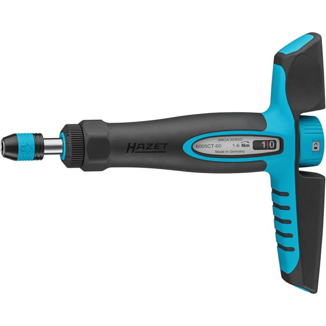 HZ 6005CT-60 - Drehmomentschraubendreher 6005CT-60, Quergriff, 1 - 6 Nm, 198 mm