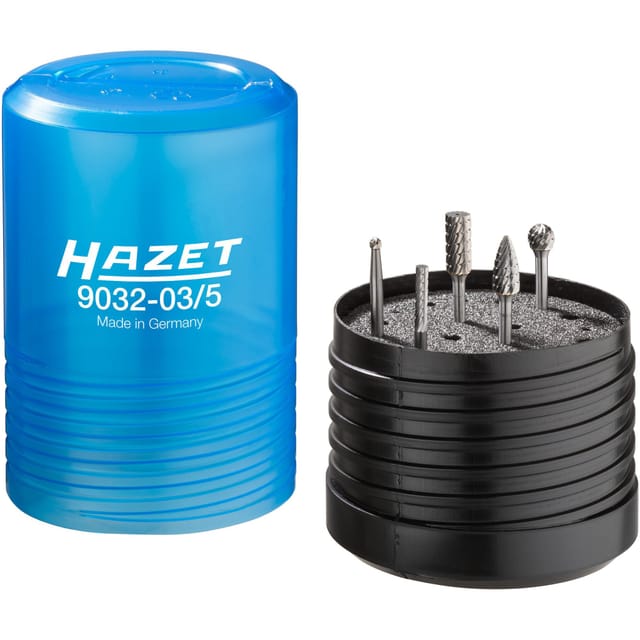 HZ 9032-03/5 - Frässtiftsatz, Hartmetall, 3 mm, 5-teilig