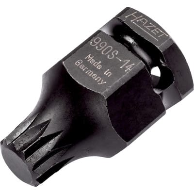 HZ 990S-14 - Kraft- Steckschlüsseleinsatz, XZN, M14