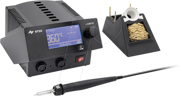 I-CON-2V MK2 - Lötstation, ERSA i-CON 2V MK2, i-TOOL, 150 W, 2-Kanal, ESD
