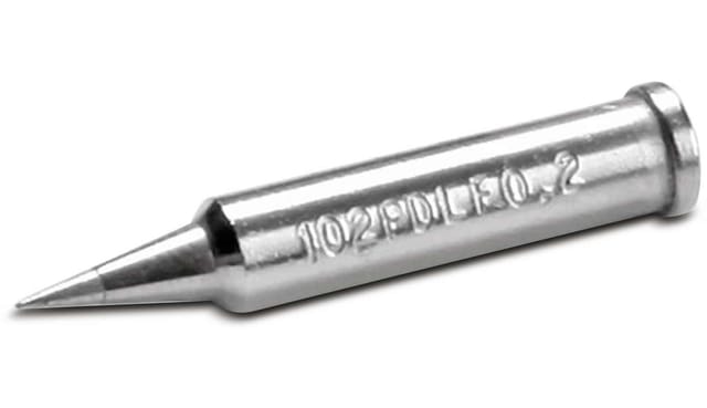 I-TIP PD 02 - Lötspitze 0102PDLF02, 0,2 mm, bleistiftförmig, gerade