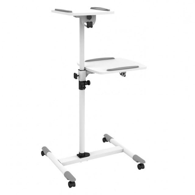 ICA-TB-TPM-6 - Wagen für Beamer und Notebooks, 10 kg, weiß
