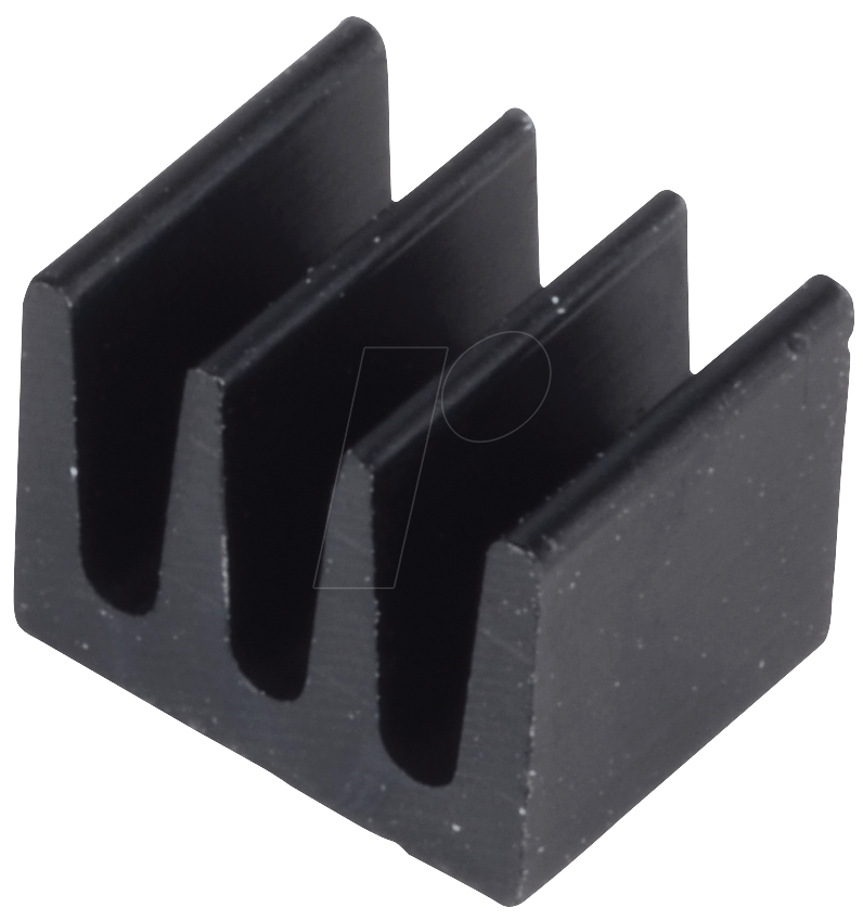 ICK SMD A10 - Kühlkörper SMD 6,3 x4,8x 10,0mm, Boden 1mm