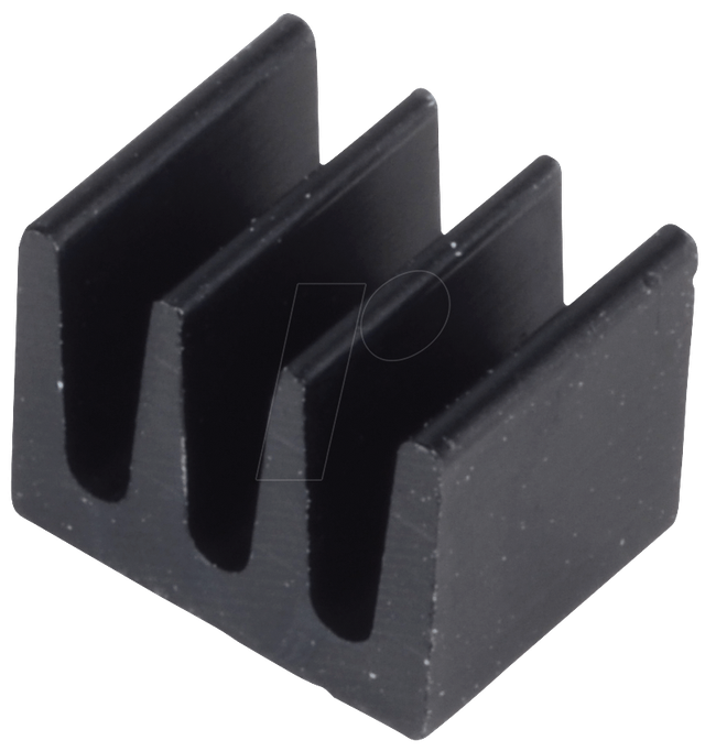 ICK SMD A5 - Kühlkörper SMD 6,3 x4,8x 5,0mm, Boden 1mm