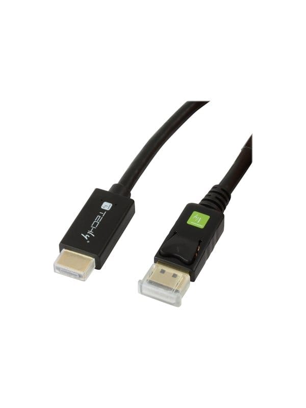 ICOC-DSP-H12-020 - Displayport 1.2 Kabel, DP-HDMI, 4K 30Hz, 2,0 m