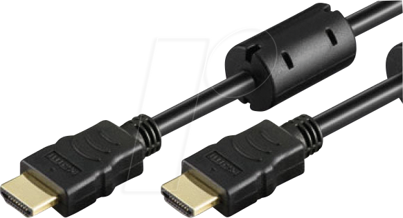 ICOC-HDMI-FR-050 - High Speed HDMI Kabel mit Ethernet, Ferrit, 5 m