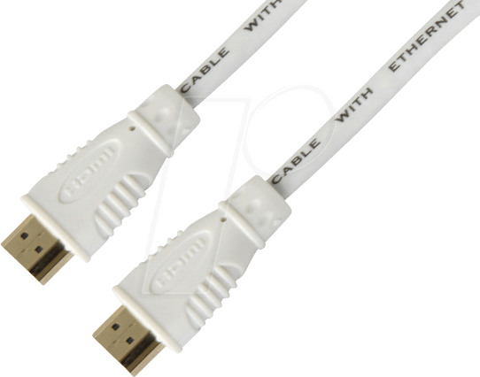 ICOC-HDMI4015NWT - HDMI mit Ethernet Kabel, weiß, 1.5m