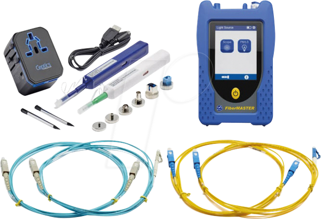 ID FIB QUADL - Kabeltester FiberMASTER, Quad-Lichtquelle