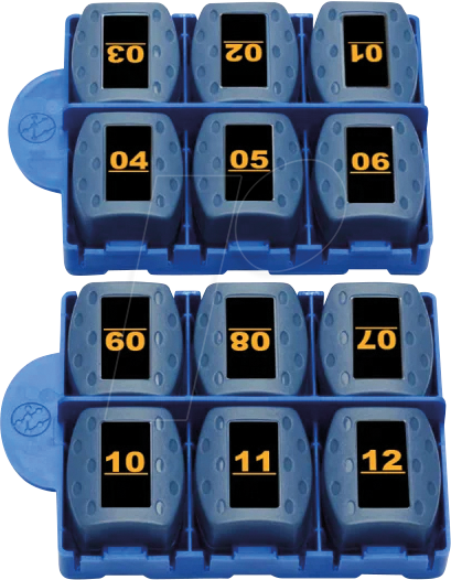 ID R166021 - Zubehör Kabeltester, RJ45-Remote-Buchsenadapter-Kit Nr. 1-12