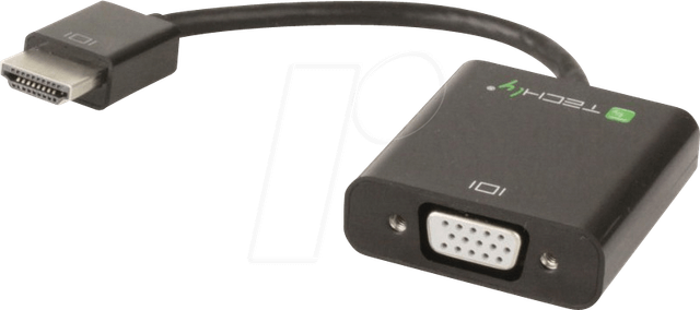 IDA HDMI-VGA2AU - HDMI zu VGA Konverter, Audio,Micro-USB