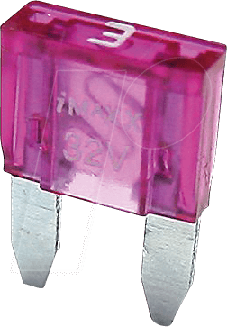 IMAXX F7003 - KFZ-Sicherung, miniOTO, 3 A, violett