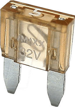 IMAXX F7005 - KFZ-Sicherung, miniOTO, 5 A, beige