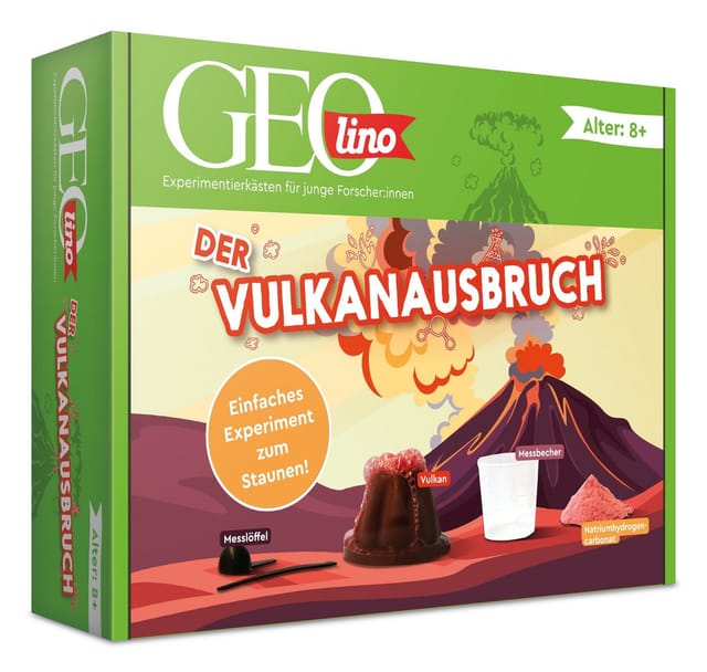 IS 9-631-67079-3 - Maker KIT GEOlino - Der Vulkanausbruch