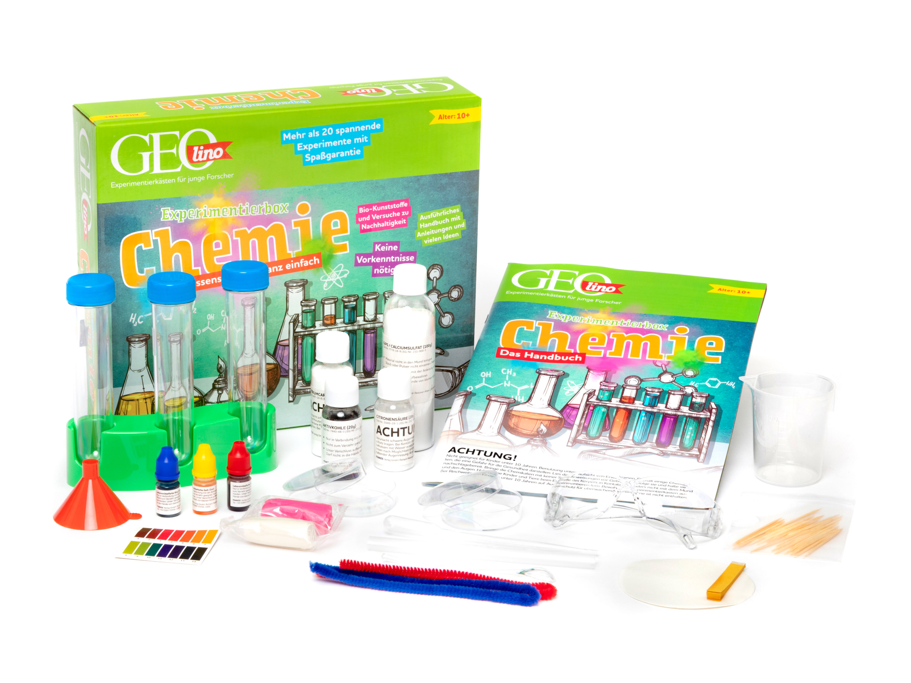 IS 9-631-67128-8 - Maker KIT GEOlino - Experimentierbox Chemie Bild 2